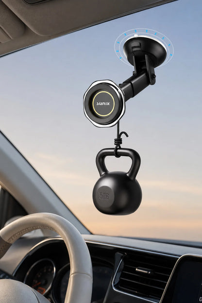 Araç Torpido Cam 360° Dönen MagSafe Telefon Tutucusu Manyetik Mıknatıslı Telefon Tutacağı Holder