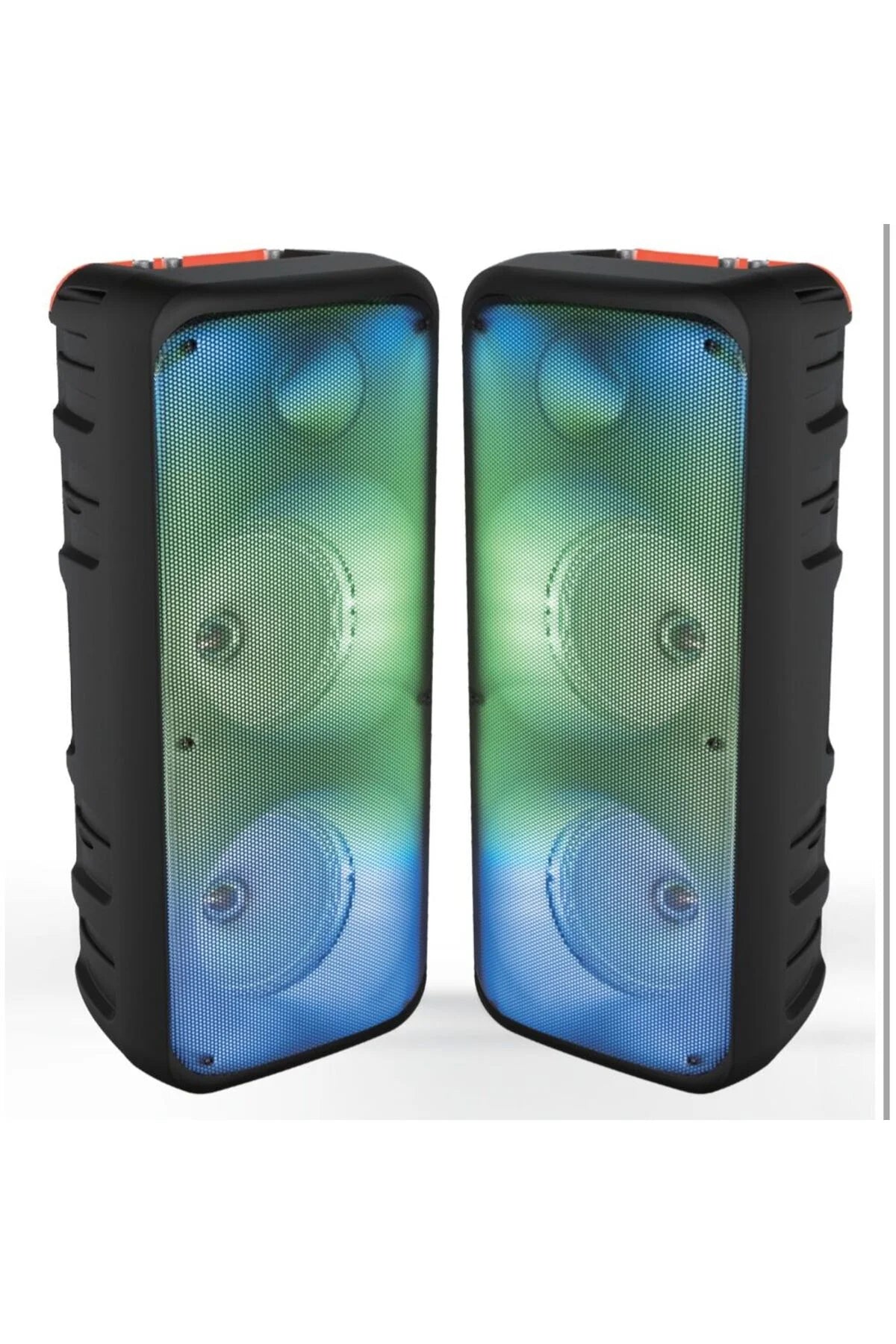 BLS-49 16W RGB Bluetooth Mikrofonlu Kumandalı Kareoke Kablosuz Hoparlör