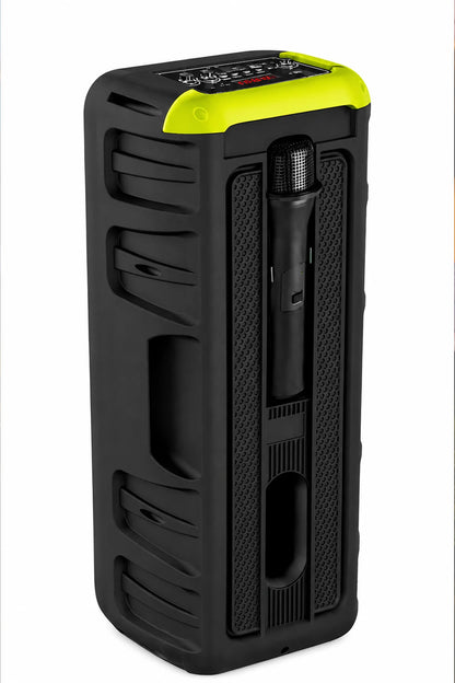 BLS-49 16W RGB Bluetooth Mikrofonlu Kumandalı Kareoke Kablosuz Hoparlör