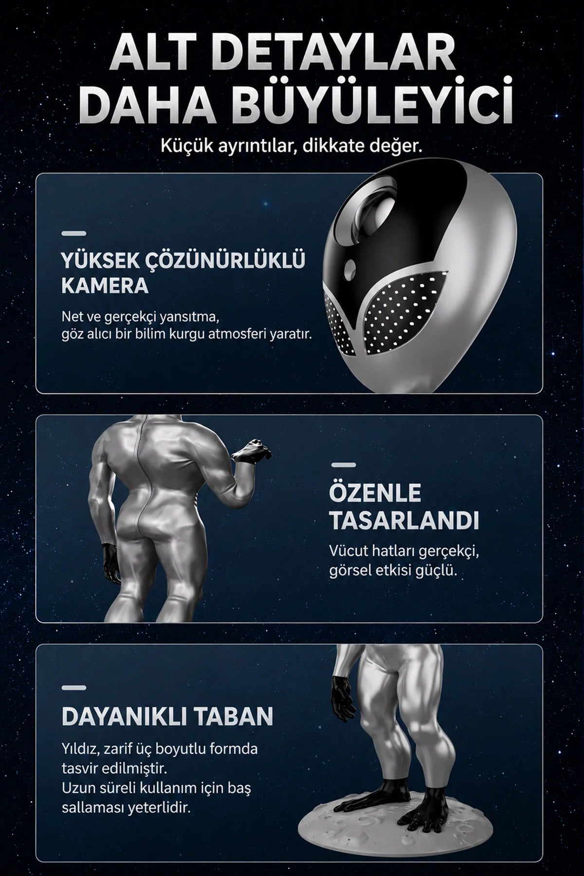 Galaksi Yıldız Projektörü Kumandalı Ses Tekrarlama Zamanlayıcı Gece Lambası Çocuk İçin Hediye Öneri