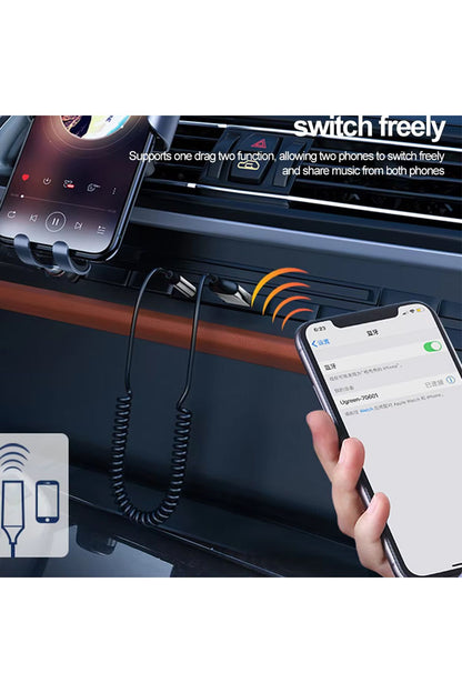 AUX - USB Bluetooth Yapma USB AUX Bluetooth Dönüştürcü Yapma Kiti Araç USB AUX Girişi Blutooth - Görsel 4