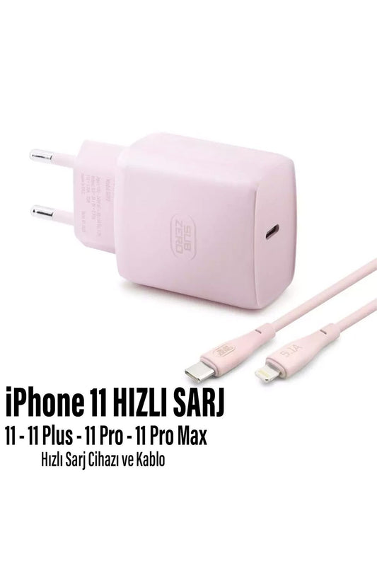 iPhone 11-12-13-14 Uyumlu Şarj Aleti HIZLI PD Şarj Cihazı Apple iPhone Pro Plus Pro Max 25W HIZLI