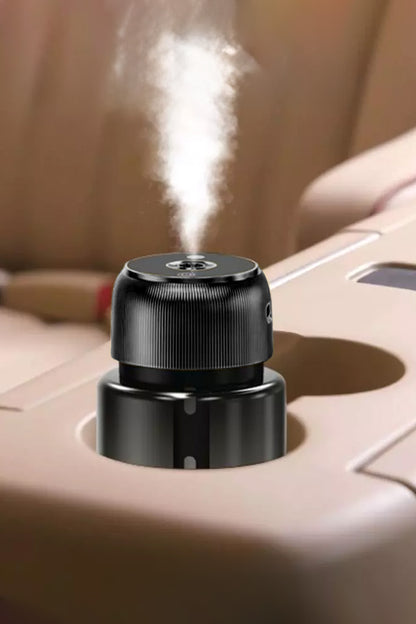 Otomatik Araç İçi Koku Difüzörü Hava Nemlendirici Buharlı Oda Spreyi Araba Koku Giderici Led Yıldız