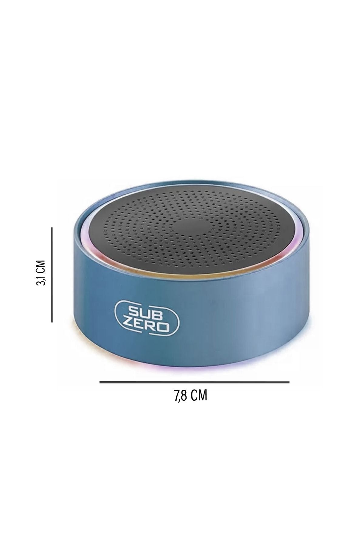 Mini Bluetooth Hoparlör Ses Bombası TWS Çift Hoparlör Bağlantısı - Görsel 3