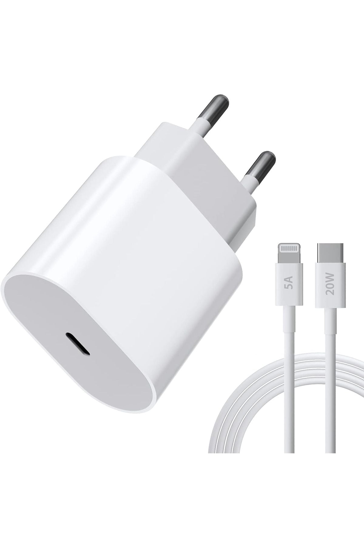 iPhone 14 Uyumlu Şarj Aleti HIZLI PD Şarj Cihazı Apple iPhone 14 Pro 14 Plus 14 Pro Max 20W HIZLI - Görsel 4