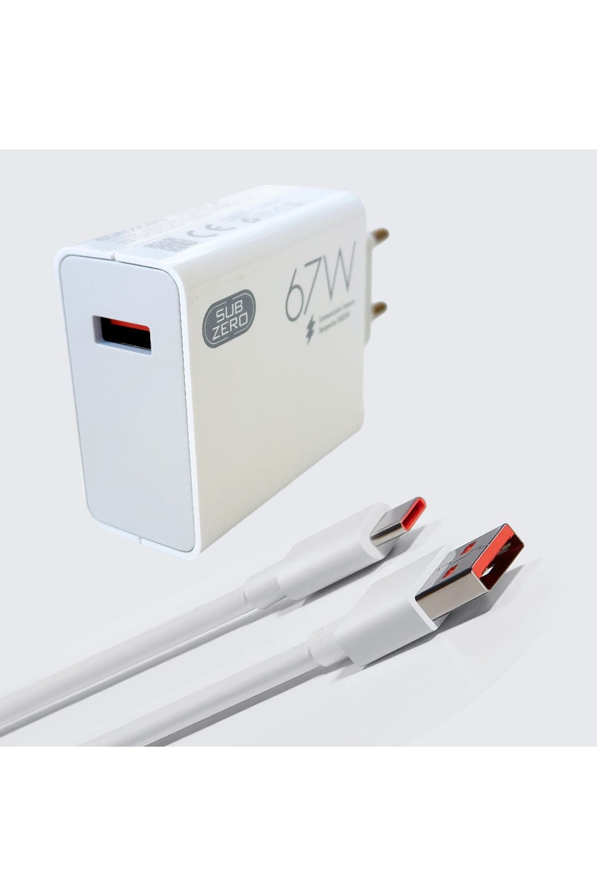 Xiaomi 12 Lite Uyumlu  Şarj Aleti ve 67W Turbo Hızlı - Görsel 4