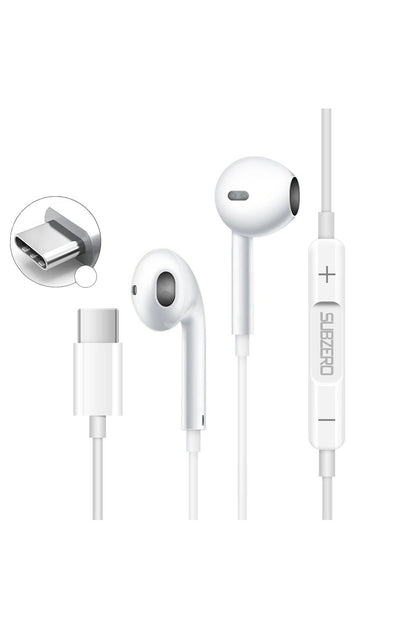 S20 FE - S20 Ultra - S20+ Plus Kulaklık Kablolu Type C Mikrofonlu Kulaklık - Görsel 3