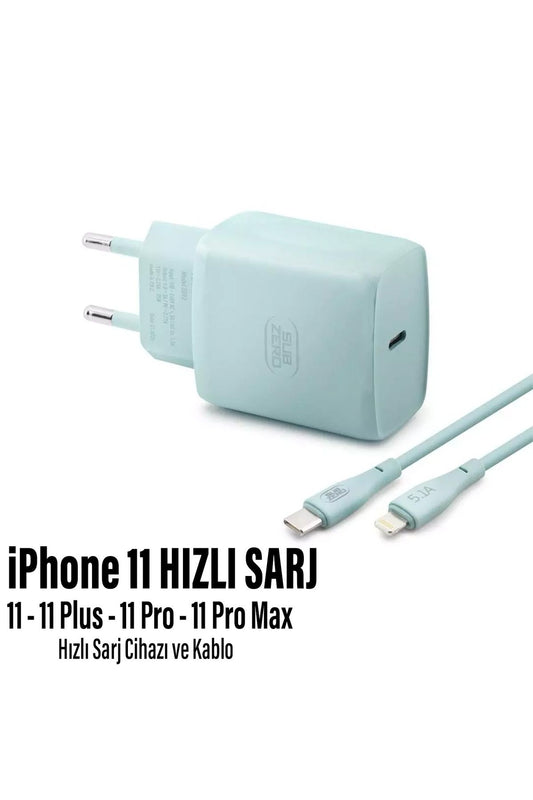 iPhone 11-12-13-14 Uyumlu Şarj Aleti HIZLI PD Şarj Cihazı Apple iPhone Pro Plus Pro Max 25W HIZLI