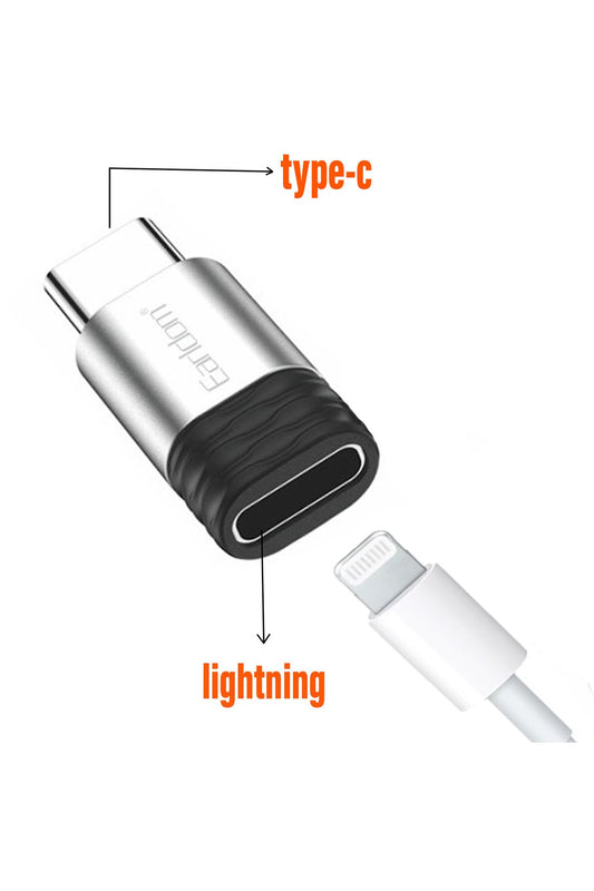 Type-C to Lightning Dönüştürücü Hızlı Şarj - Veri Aktarımı Tak Çalıştır