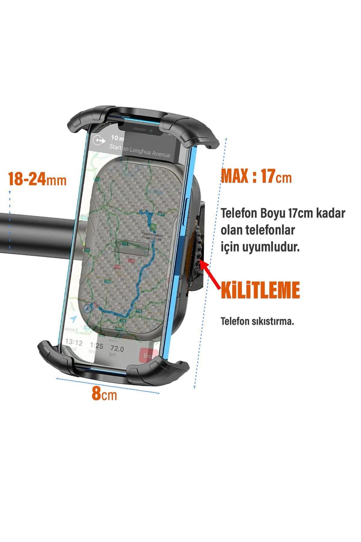 Bisiklet Telefon Tutucusu - Görsel 3