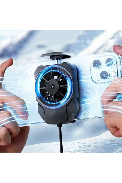 Gaming Cep Telefon Hava Soğutma Fanı Radyatör Soğutucu İos Android Pubg Gaming Soğutucu Uyumlu