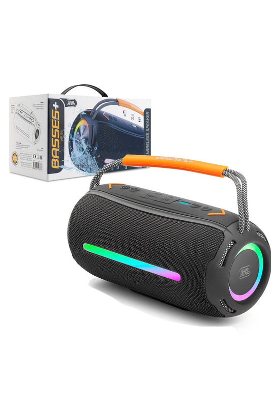 TWS Yüksek Kalite IPX5 Su Geçirmez Bluetooth Hoparlör RGB Işıklı Speaker Ses Bombası