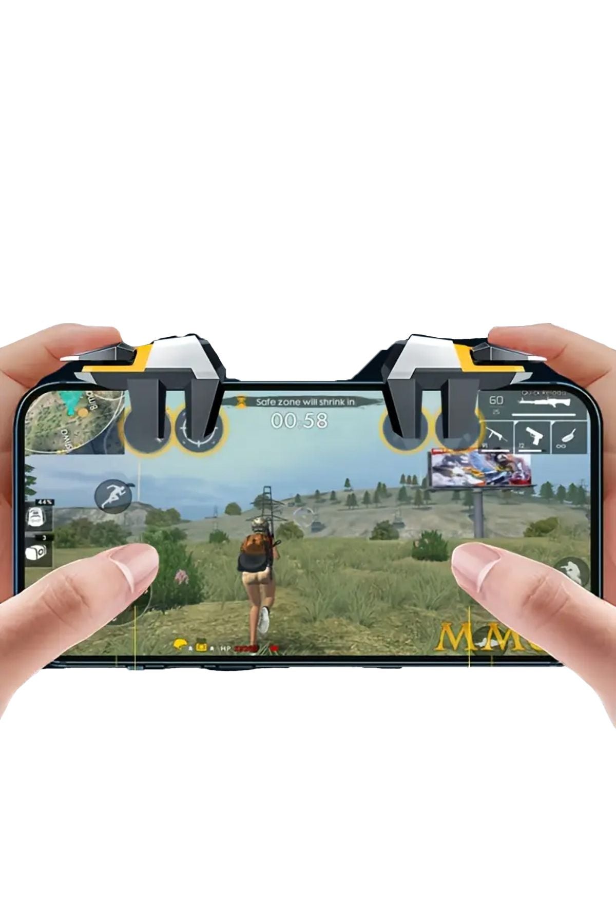 Oyun Nişan Ve Tetik Tuşları Oyun Tetikleri Gamer Oyun Konsolu Yüksek Hassasiyetli 6 Parmak