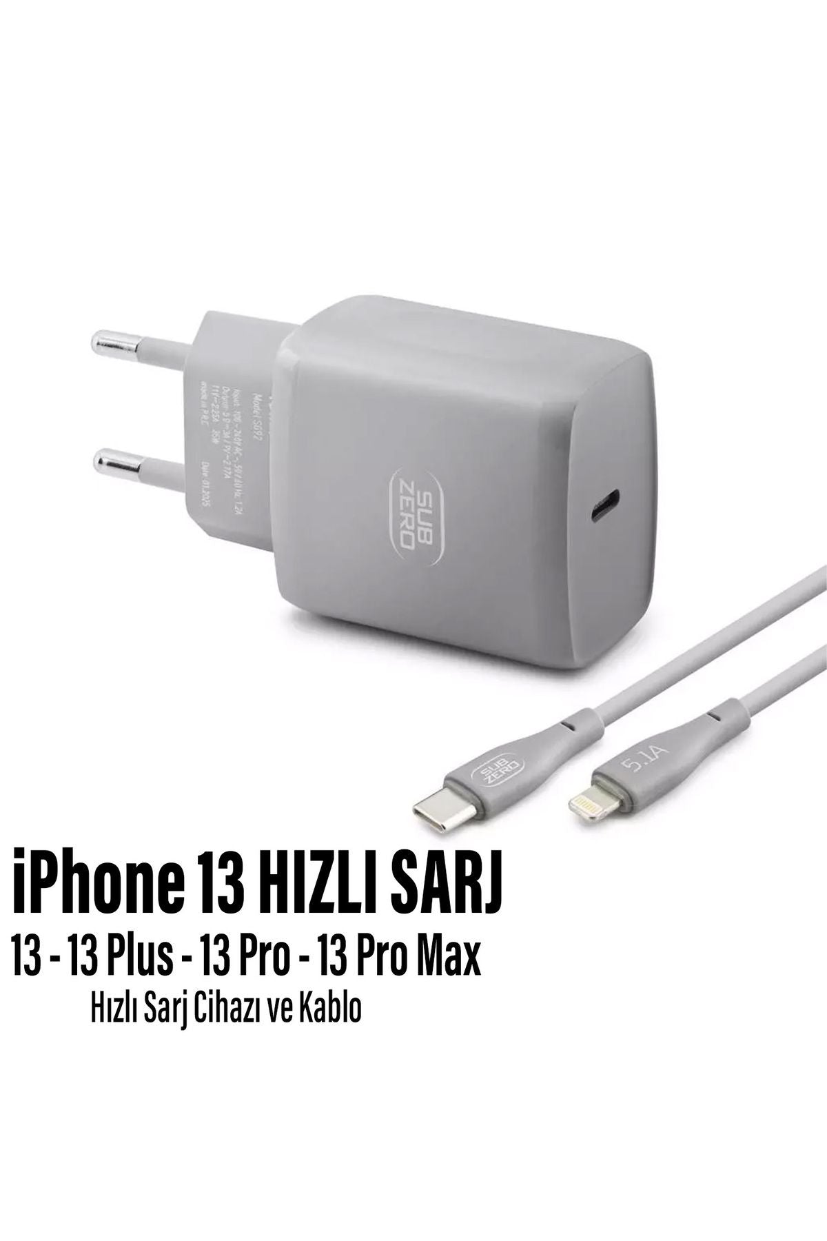 iPhone 11-12-13-14 Uyumlu Şarj Aleti HIZLI PD Şarj Cihazı Apple iPhone Pro Plus Pro Max 25W HIZLI