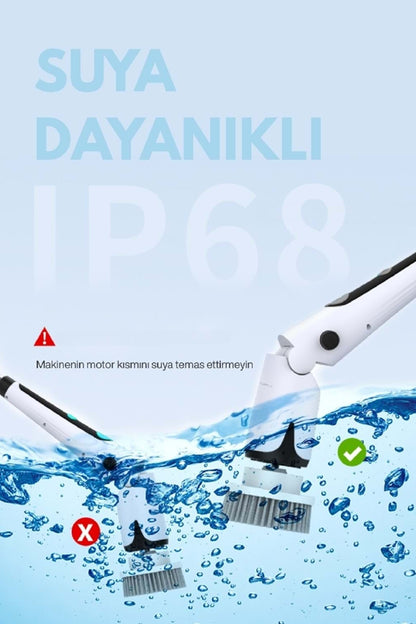 Kablosuz Şarjlı Temizlik Fırçası 11 Farklı Başlıklı Temizleme Fırçası Seti Ev Araç Banyo Mutfak İçin - Görsel 6