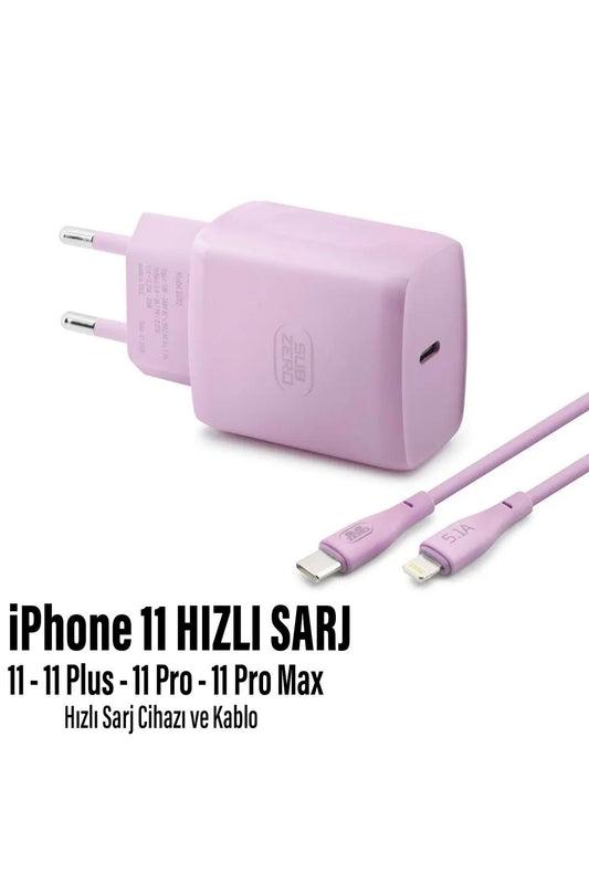 iPhone 11 Uyumlu Şarj Aleti HIZLI PD Şarj Cihazı Apple iPhone 11 Pro 11 Plus 11 Pro Max 25W HIZLI