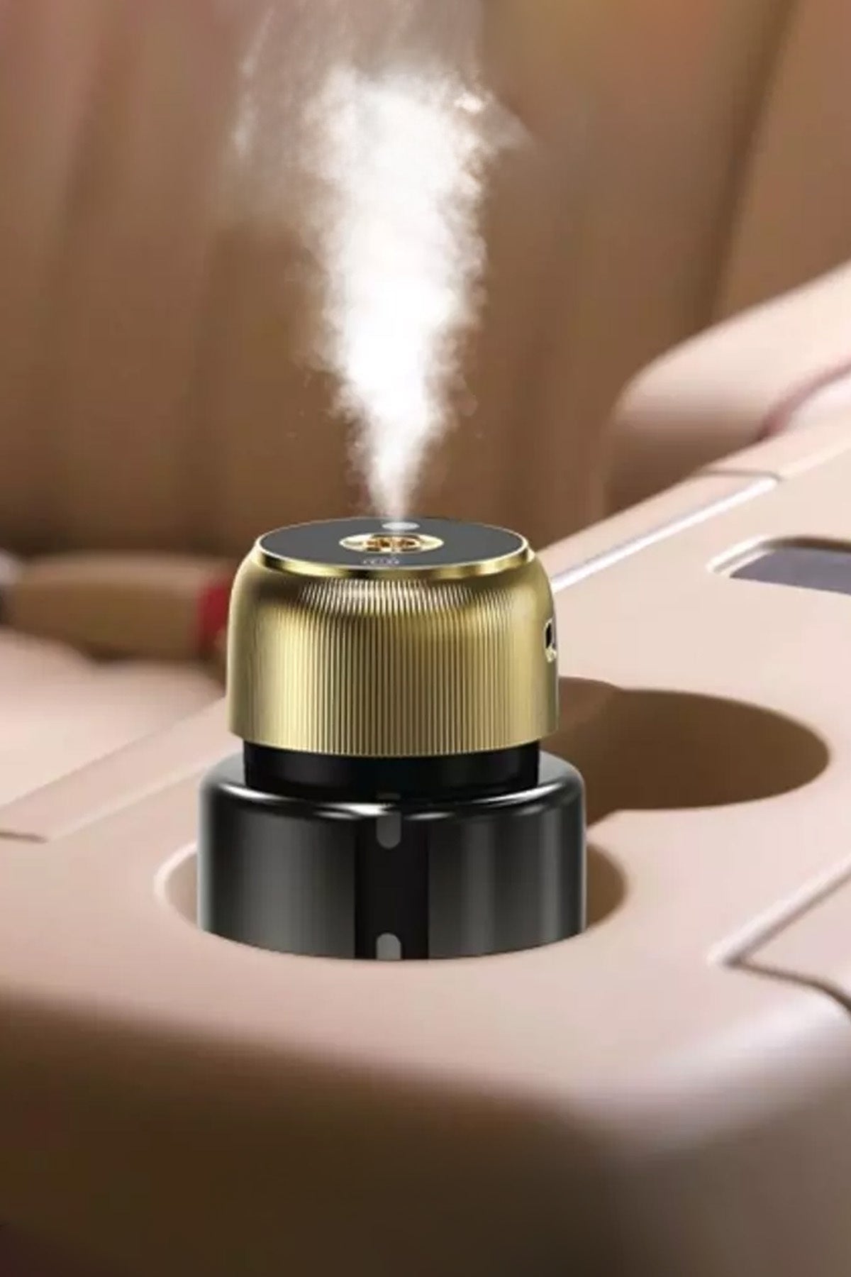 Otomatik Araç İçi Koku Difüzörü Hava Nemlendirici Buharlı Oda Spreyi Araba Koku Giderici Led Yıldız