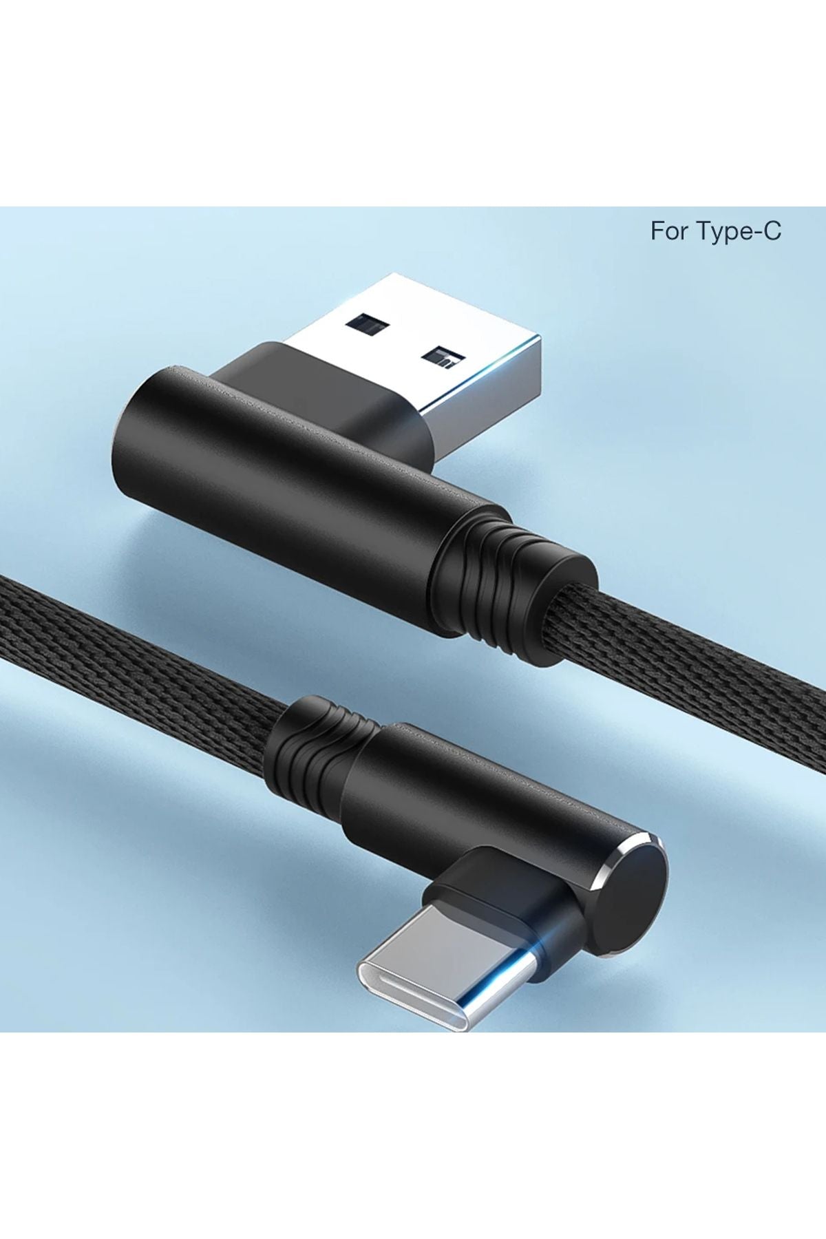 3 Metre Type-C Şarj Kablosu 3M 3 Amper Hızlı USB - TYPE C