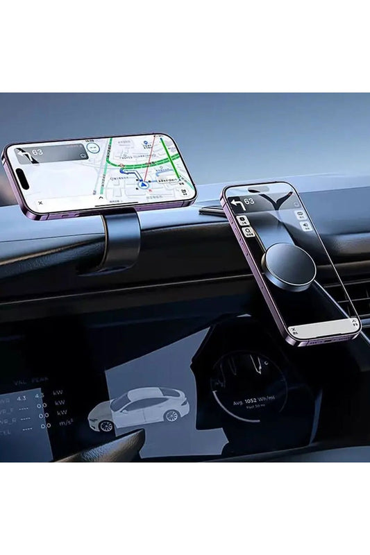 Torpido Üzeri Mıknatıslı Telefon Tutucu Manyetik  Ayarlanabilir Esnek Tasarım