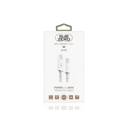 Type-C Lightning Şarj Kablosu  20W Hızlı Şarj 1 Metre Subzero CL95