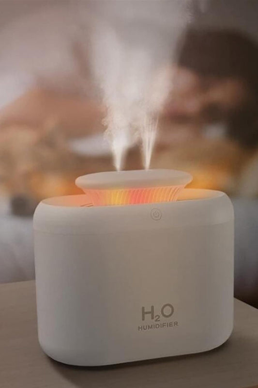 3.3 Litre Hava Nemlendirici Ultrasonik Aroma Buhar Makinesi Çift Sprey Aroma Difüzörü LED Işıklı