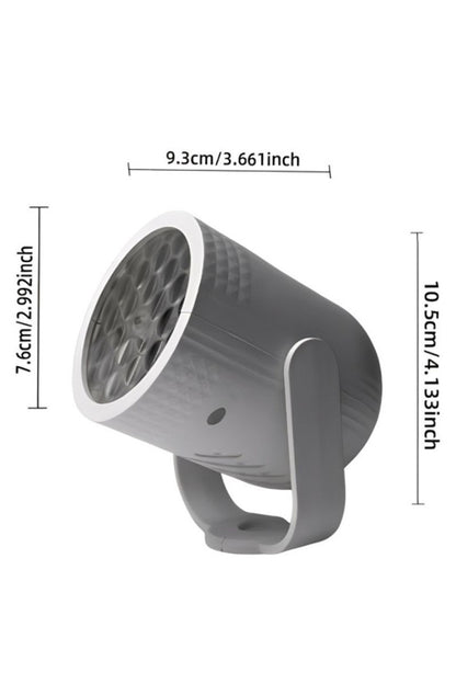 Çocuklar İçin Yılbaşı Figürlü Projeksiyon Gece Lambası LED Noel Projektör