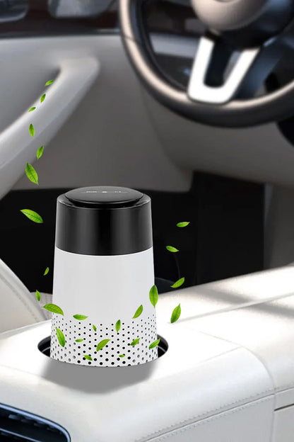 Araç ve Ev HEPA Filtreli Mini Hava Temizleme Cihazı Koku Temizleyici Hava Filtresi