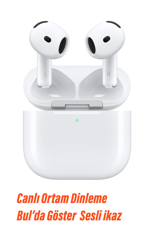 Bluetooh Kulaklık - Kablosuz Kulaklık AirPods 4 Tasarımlı
