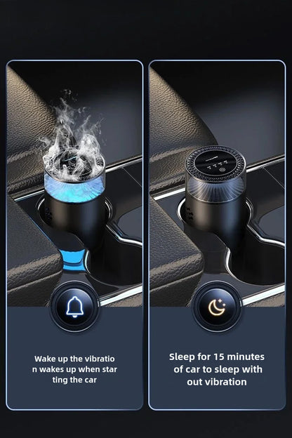 Araç Ev Ofis Otomatik Aroma Buharlı Sprey Cihazı Koku Difüzörü Şarjlı 800mAh Buharlı Koku Makinesi