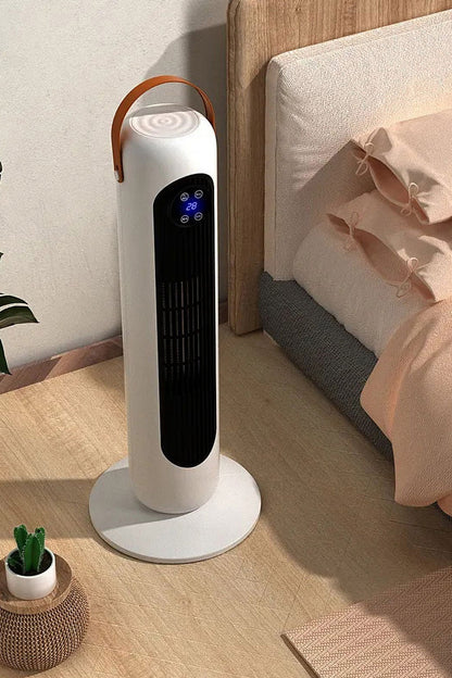 SUBZERO 2000W Uzaktan Kumandalı Isıtıcı Fan 12 Saat Zamanlayıcı Devrilme Koruma Kule Tipi