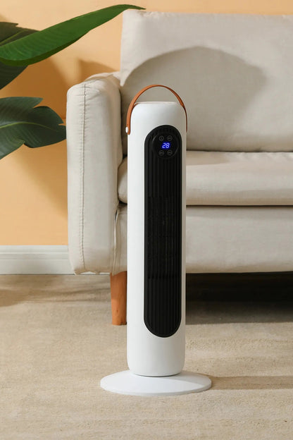 SUBZERO 2000W Uzaktan Kumandalı Isıtıcı Fan 12 Saat Zamanlayıcı Devrilme Koruma Kule Tipi