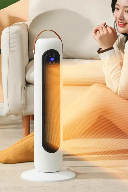 SUBZERO 2000W Uzaktan Kumandalı Isıtıcı Fan 12 Saat Zamanlayıcı Devrilme Koruma Kule Tipi