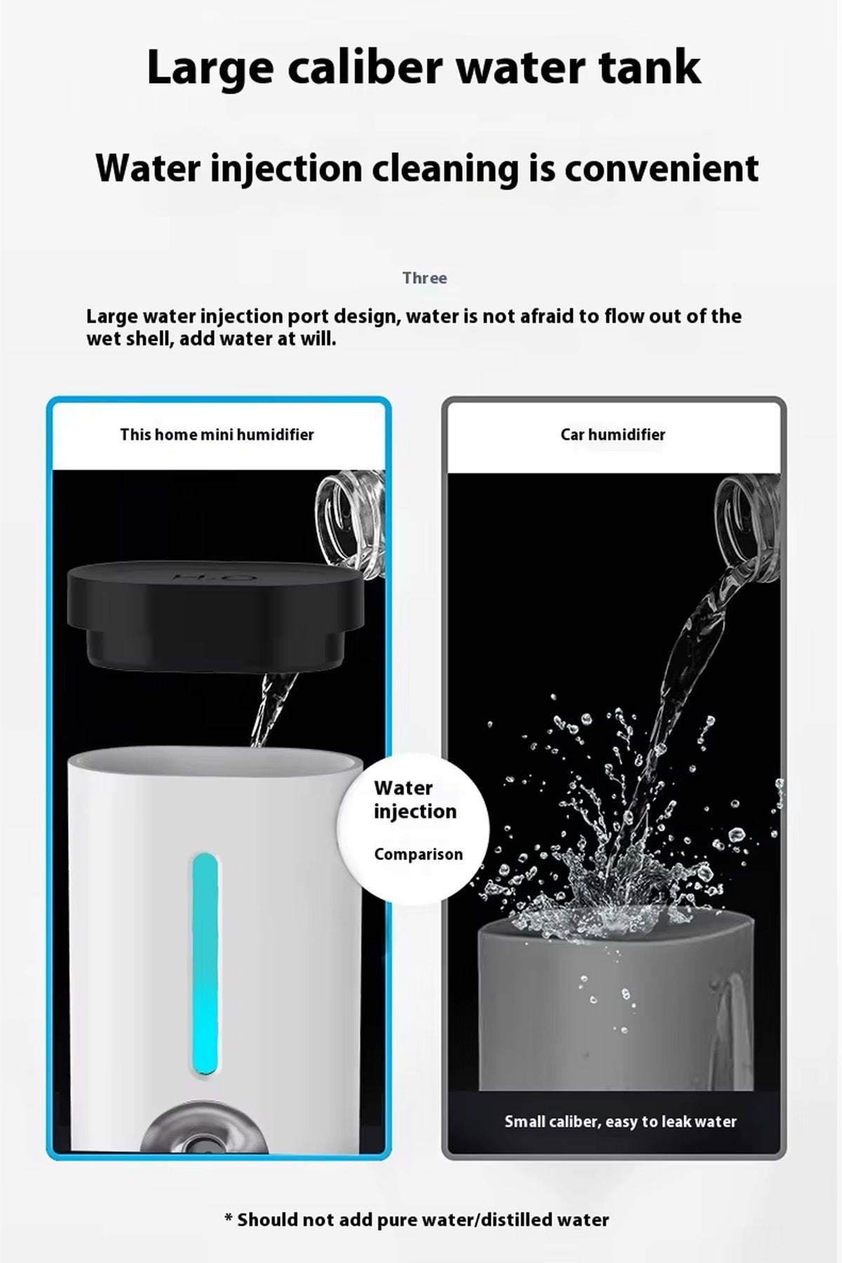 Araç ve Ev Ultrasonik Hava Nemlendirme Cihazı Nano Sprey Araç İçi Buharlı Koku Difüzörü