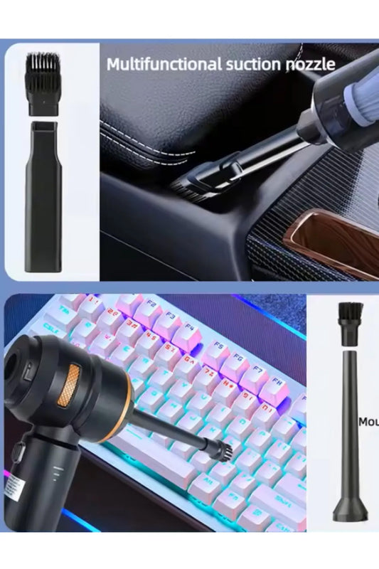 ST-6659 Plus Araç Süpürgesi Kablosuz El Süpürgesi – 16000 Pa Güç, USB Type-C, Fırçasız Motor