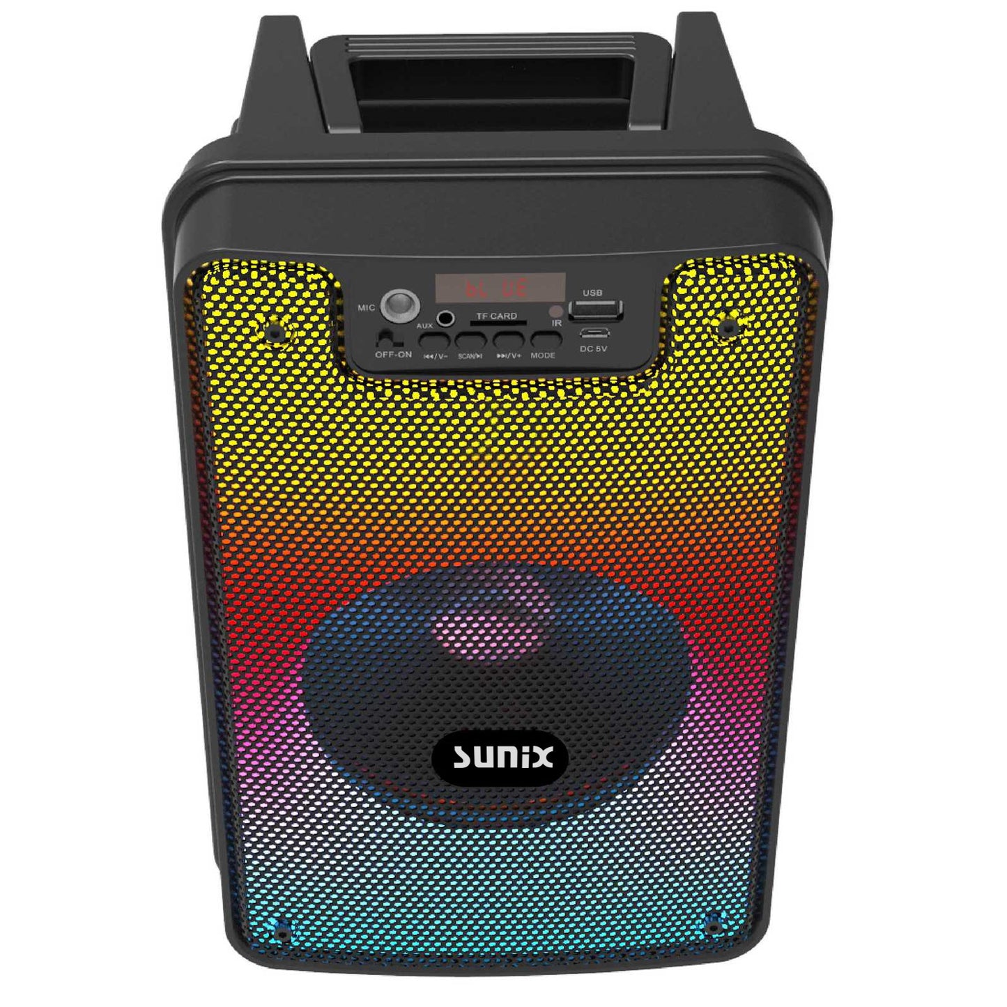 Bluetooth Speaker 6.5" Hoparlör 1500W Sunix BTS70