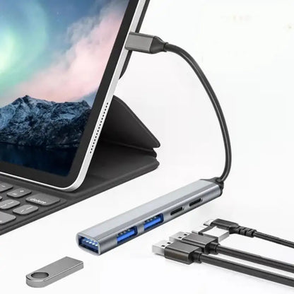 Type C Çevirici USB Dönüştürcü Çoklayıcı Tablet Bilgisayar Telefon Type-C USB Çoklayıcı HUB